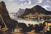 Thomas Chambers View of Cold Spring and Mount Taurus about 1850 oil painting picture wholesale